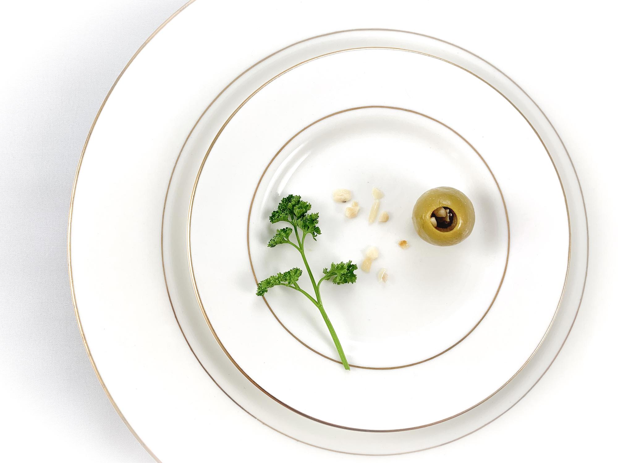 Compact overhead of plated course set